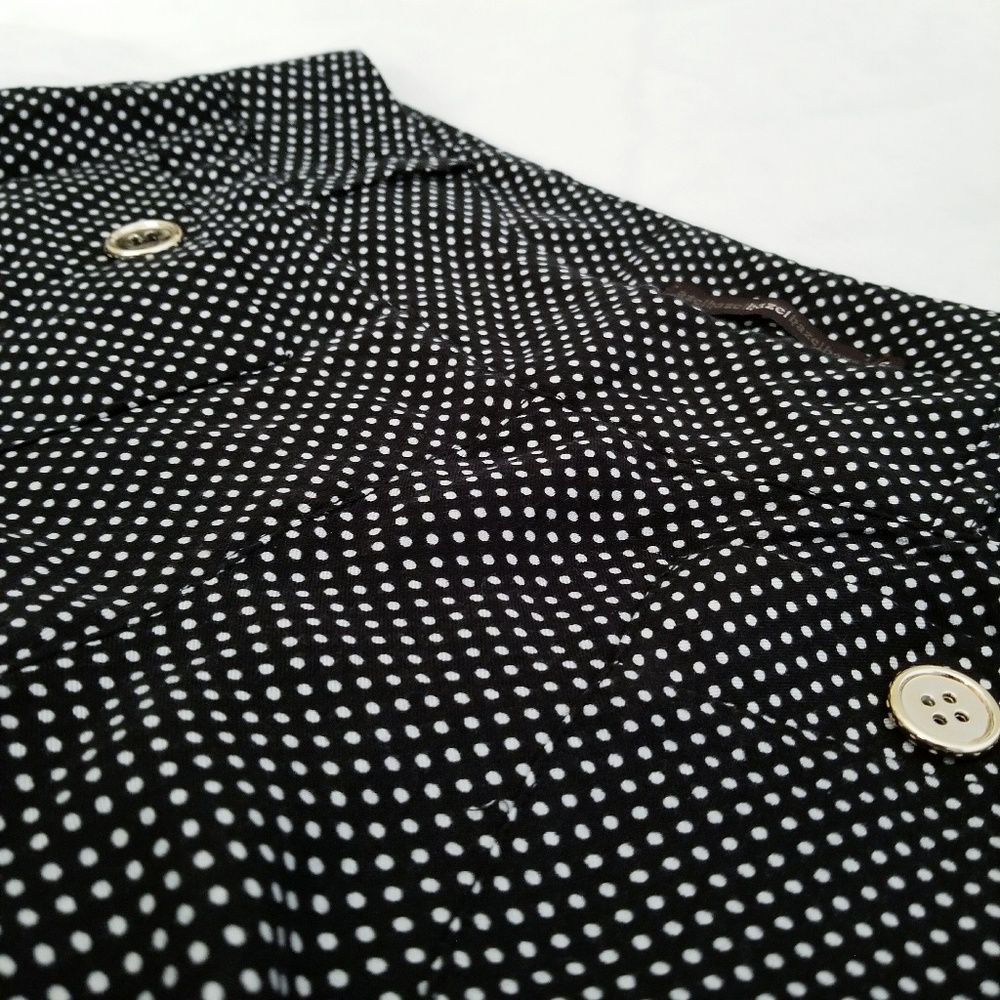 Anthropogie Hazel Wide Leg Polka Dot Pants